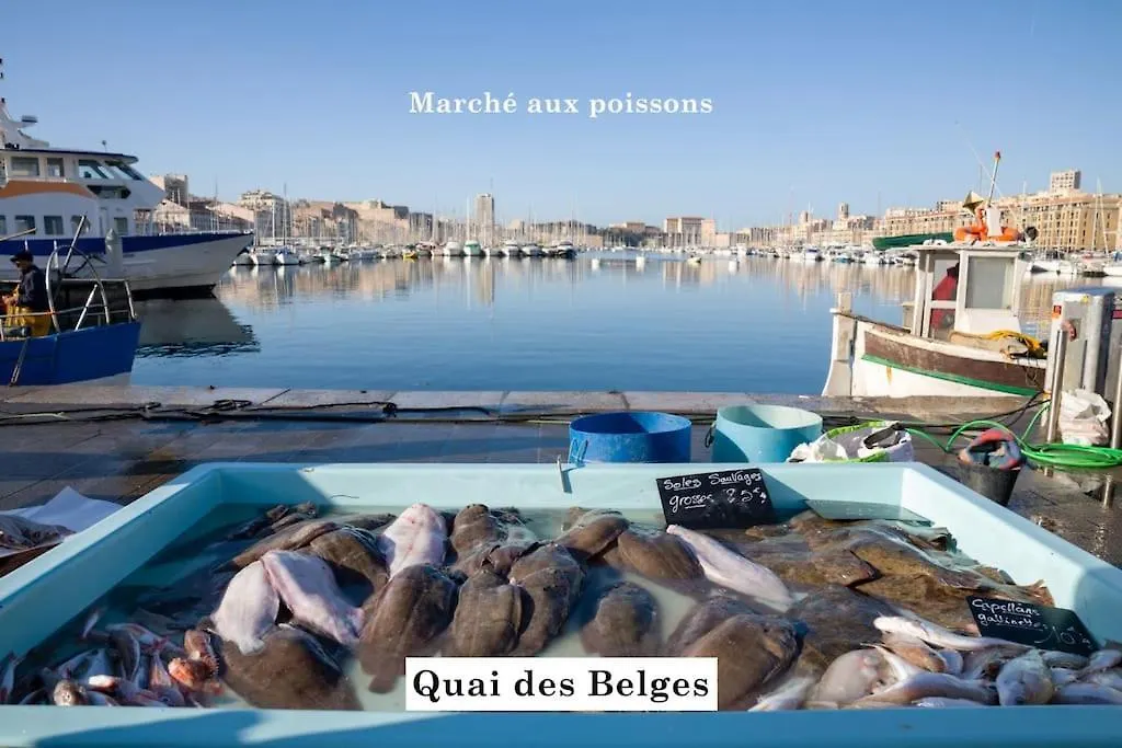 Апартаменты T4 Plein Coeur De Marseille Avec Vue Notre Dame